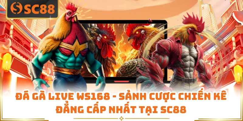 Đá Gà Live Ws168 - Sảnh Cược Chiến Kê Đẳng Cấp Nhất Tại SC88